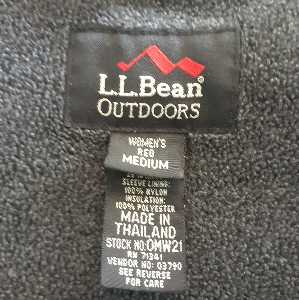 L.L. Bean outdoors jacket sz medium - Picture 3 of 4